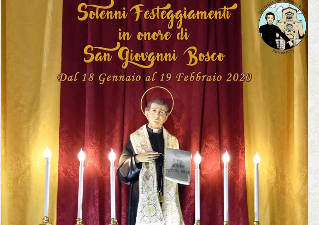 OGGI SI FESTEGGIA SAN GIOVANNI BOSCO - IL PROGRAMMA - 95047.it OGGI SI FESTEGGIA SAN GIOVANNI BOSCO - IL PROGRAMMA - 95047.it